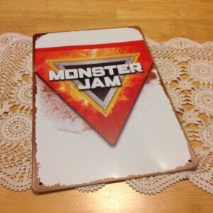 Monster Jam  art sign